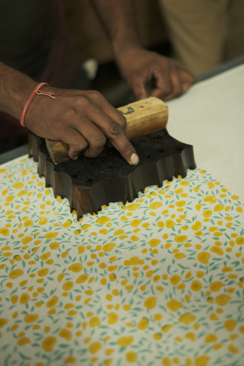 Le Block Print : l'art ancestral de l'impression textile à la main