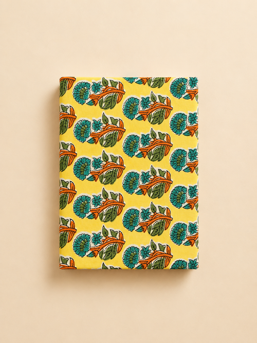 Carnet Block Print Harit