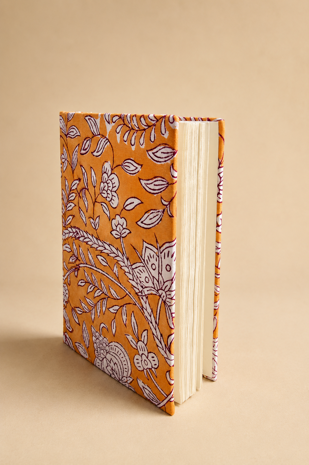 Carnet Block Print Gulabi