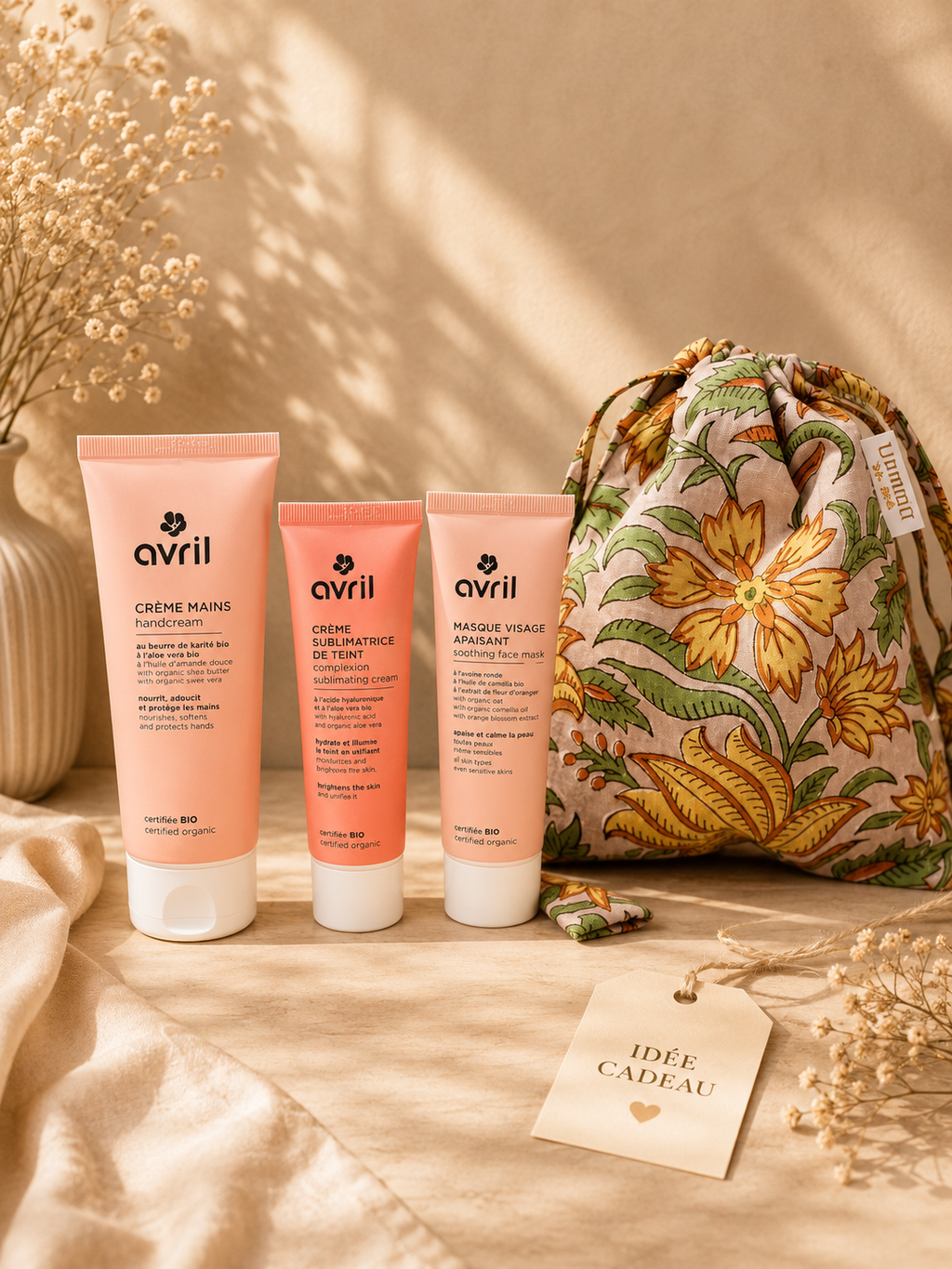 Coffret cadeau éclat naturel