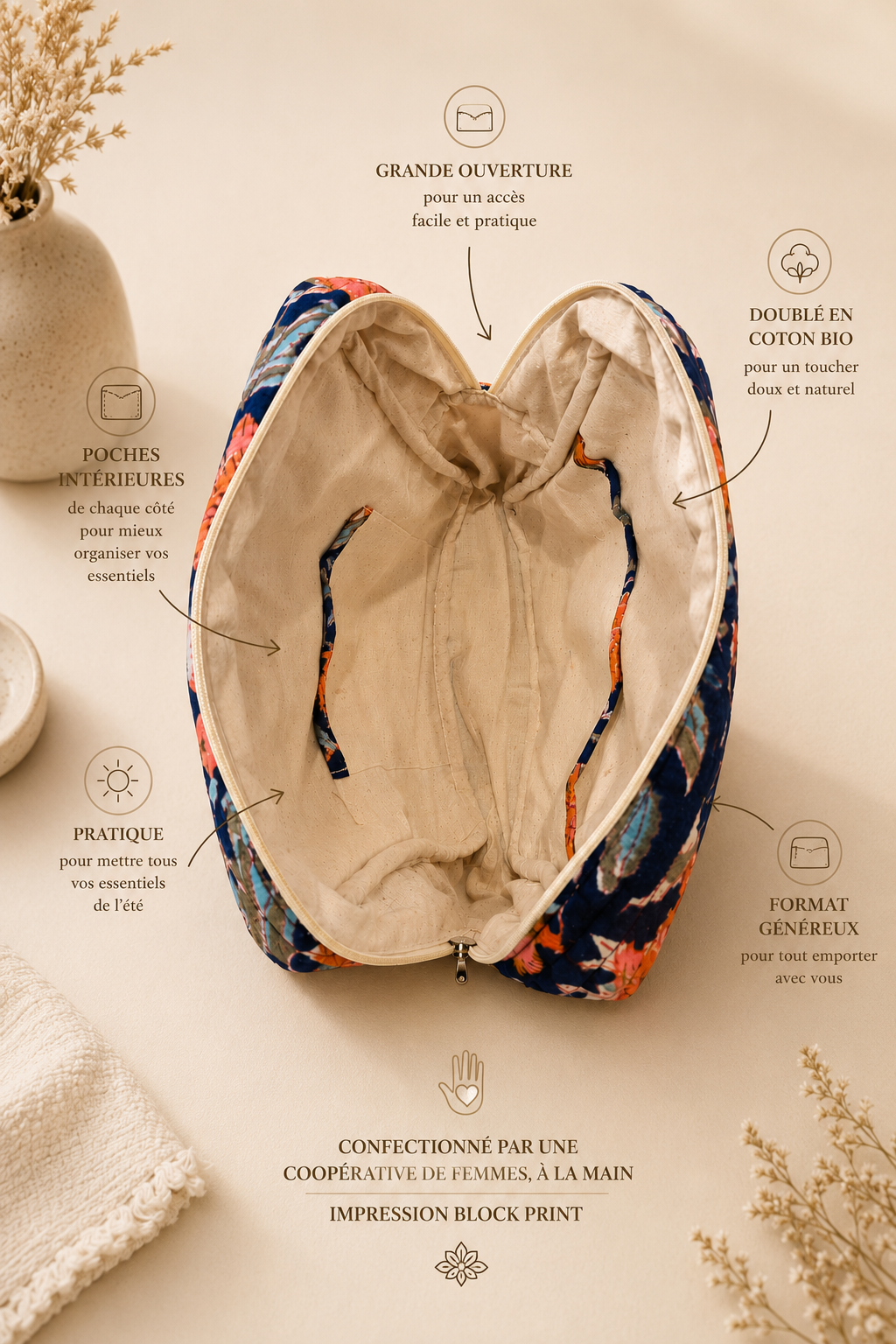 Grande trousse de toilette Apheem